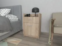 Basic éjjeliszekrény 1 ajtós 1 fiókos